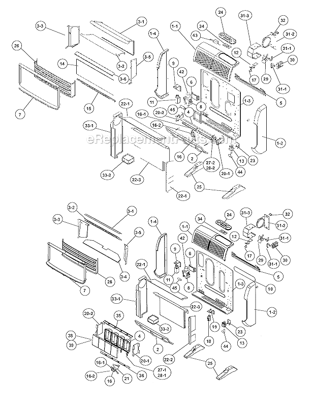 30000_BtuHr_-_Thermostat_Model Diagram and Parts List for TSIR30LPT  Mr Heater Heater